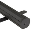 Roll-Up Basic Black 85 x 200 cm