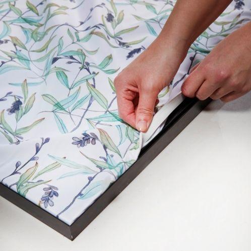 LED-Wanden SET van 2 TEXTIEL DOEKEN breedte 200 cm