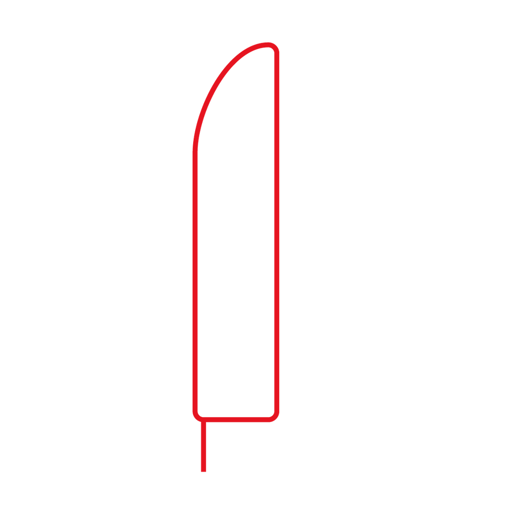 Beachvlag Standaard