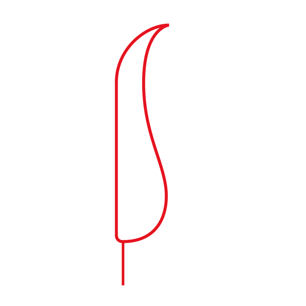 Beachvlag Wave
