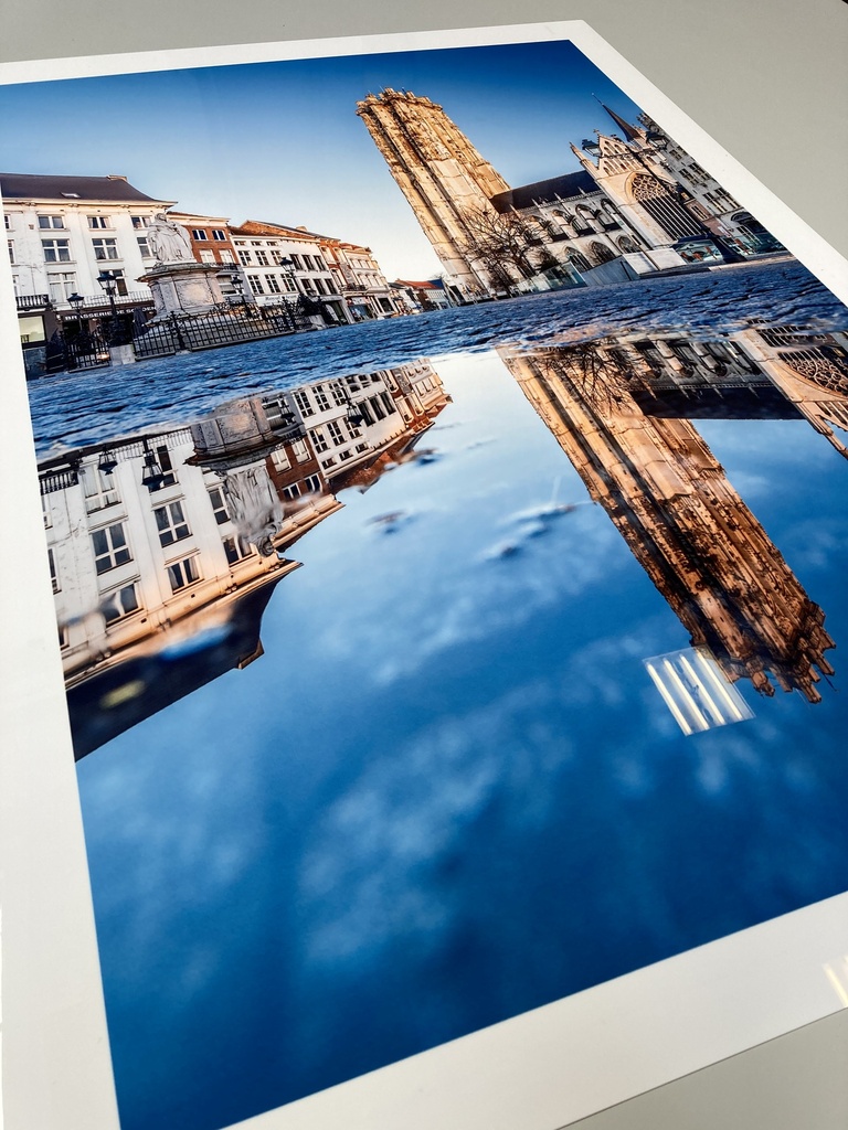 Chromaluxe WHITE GLOSS 30 x 40 cm