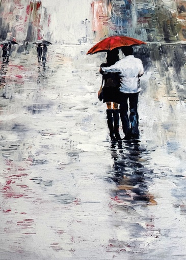 Chromaluxe WHITE STRUCTURED 50 x 70 cm